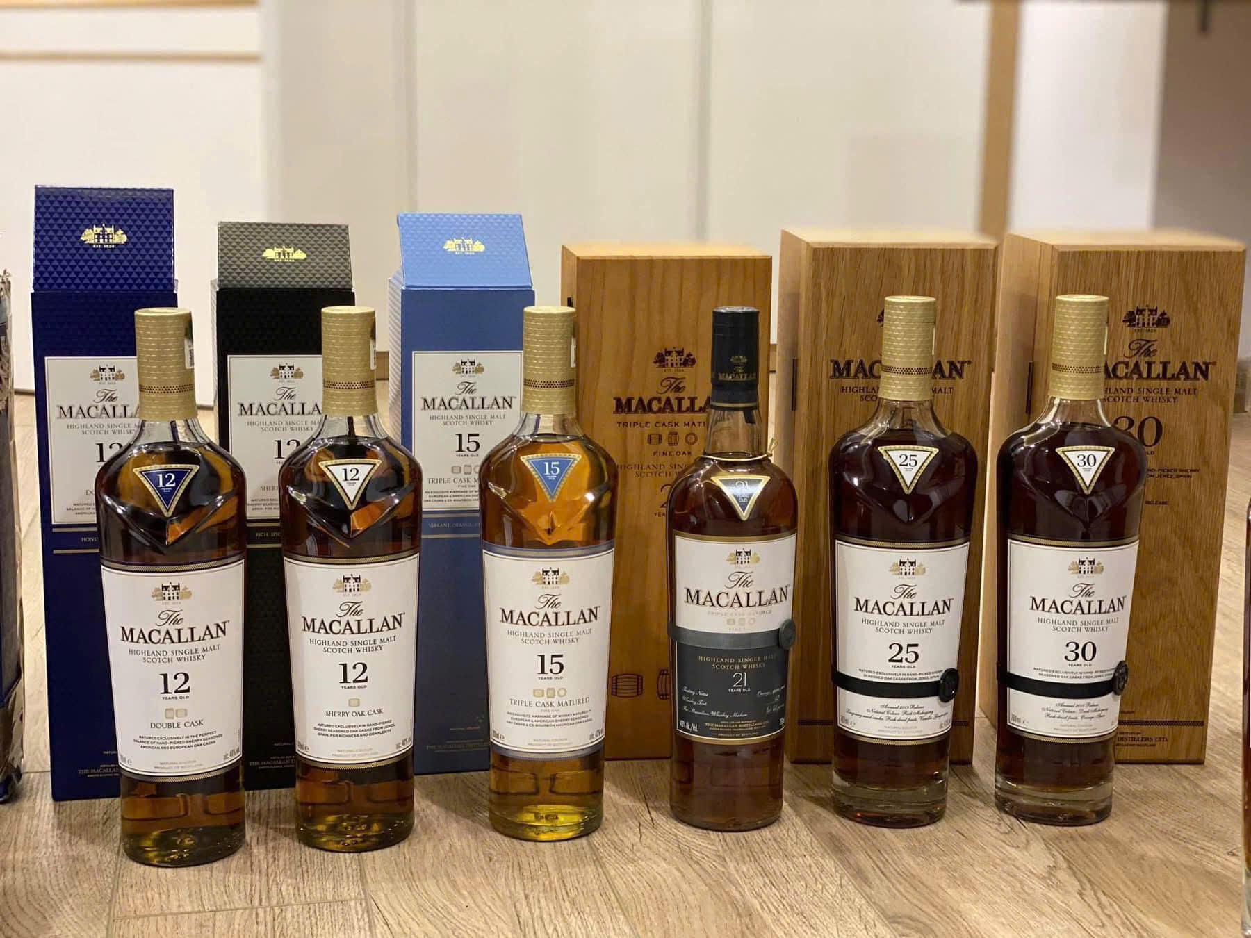 Thu Mua Rượu Macallan Tận Nơi - Giá Cao, Thanh Toán Ngay