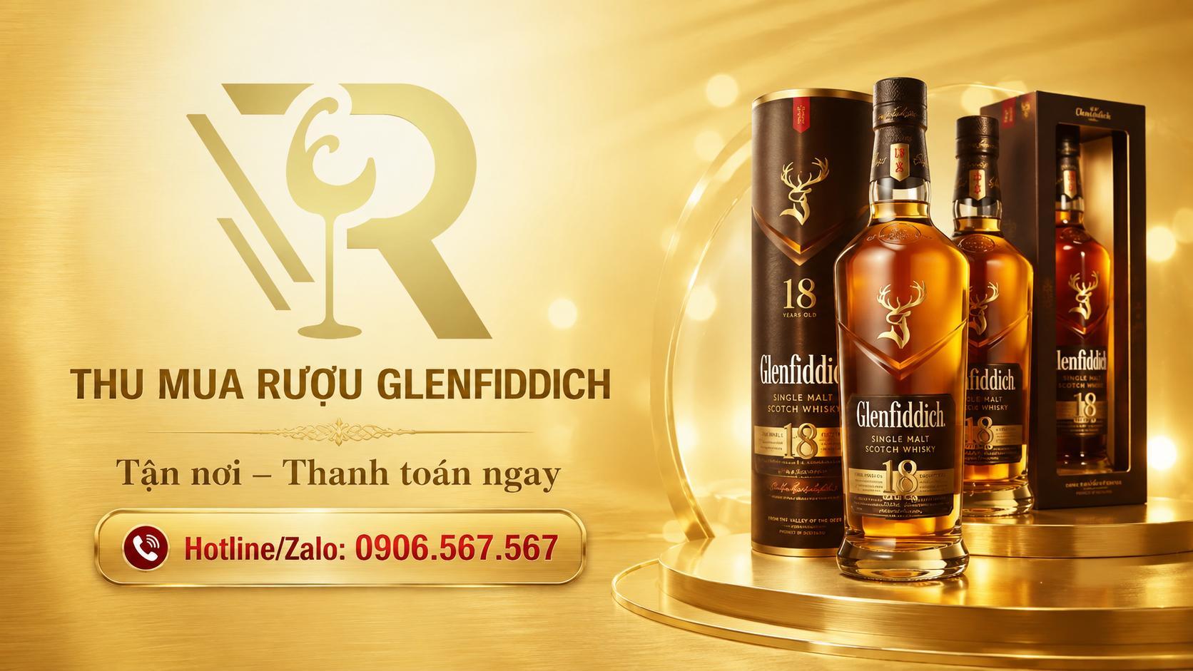 Thu mua rượu Glenfiddich ĐỊNH GIÁ RƯỢU