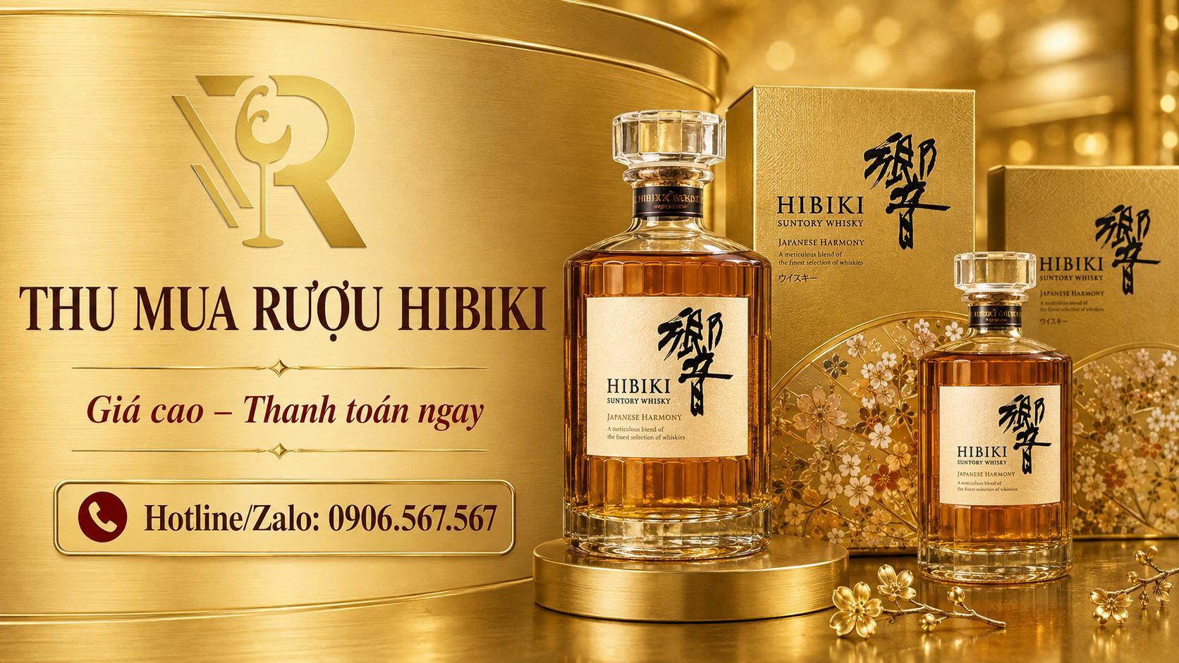 Thu mua rượu Hibiki ĐỊNH GIÁ RƯỢU