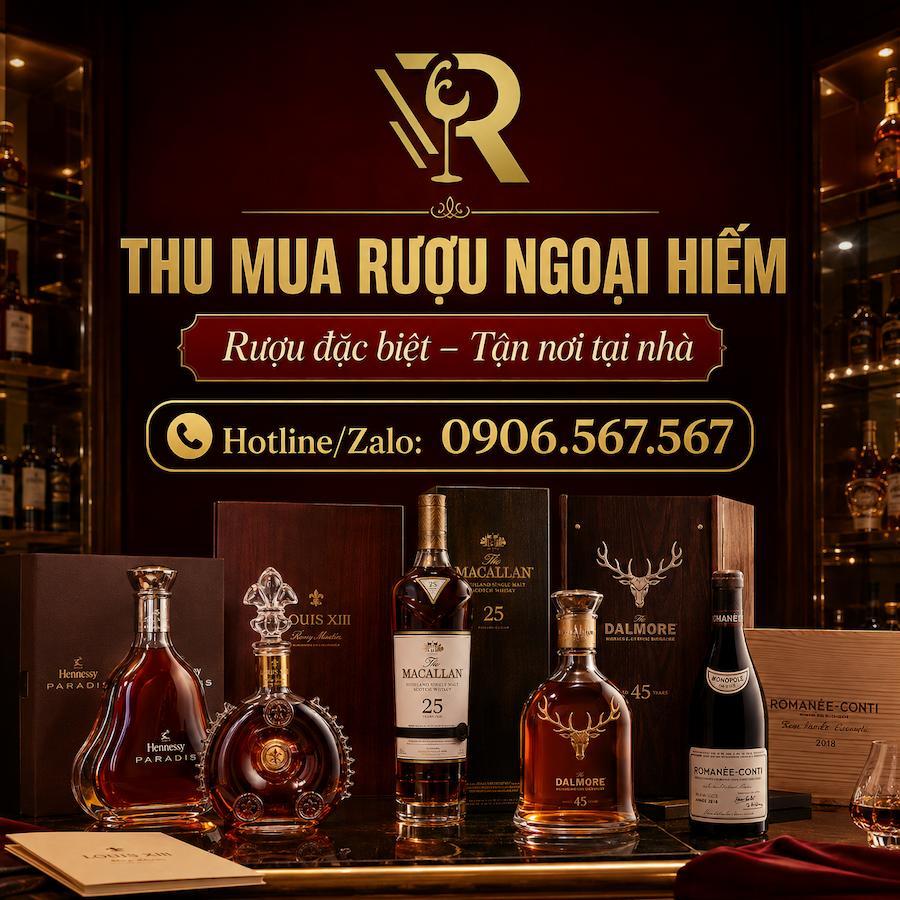 Các dòng Rượu Ngoại Hiếm & Đặc Biệt thu mua
