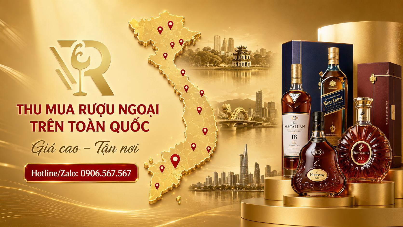 Thu mua rượu ngoại trên Toàn Quốc - ĐỊNH GIÁ RƯỢU