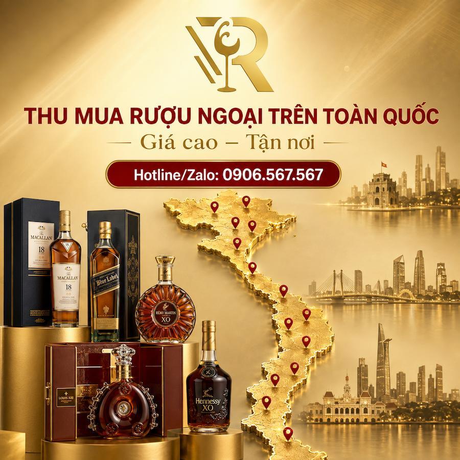 Dịch vụ thu mua rượu ngoại tận nơi